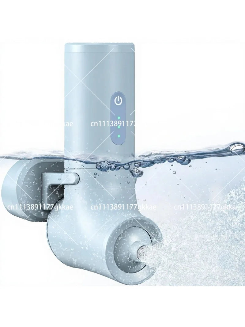 Portable Bathtub Bubble Massager Cordless Hydrotherapy Spa Jet 3 Speed Adjustable Dual Mode Waterproof Bath