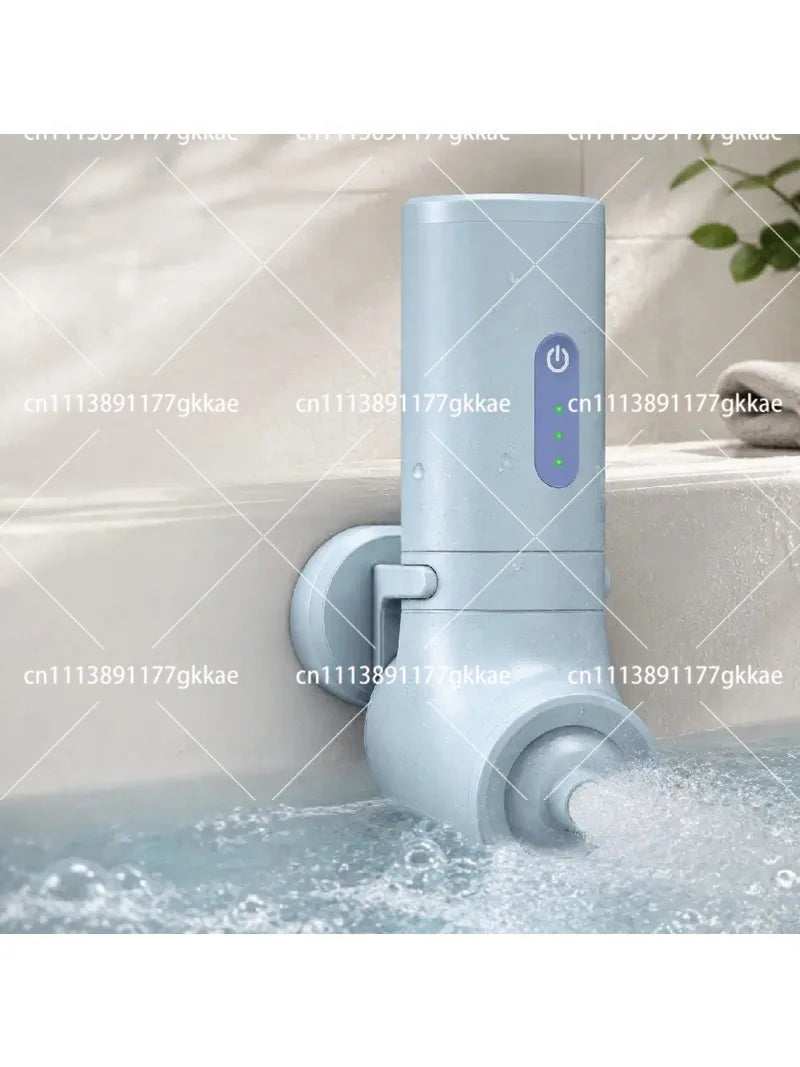 Portable Bathtub Bubble Massager Cordless Hydrotherapy Spa Jet 3 Speed Adjustable Dual Mode Waterproof Bath